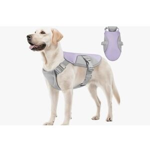 Dog Harness Cooling Vest Purple Large